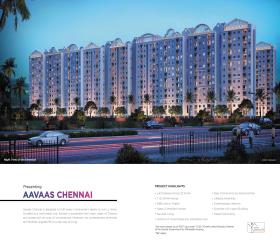 1 BHK  Apartment for sale in Nebula Aavaas Chennai
