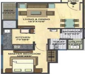  1 BHK  Apartment for sale in  Mumbai