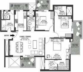  3  BHK  Apartment for sale in Godrej Nature Plus Gurgaon