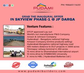    Residential Plot for sale in sky view Hyderabad