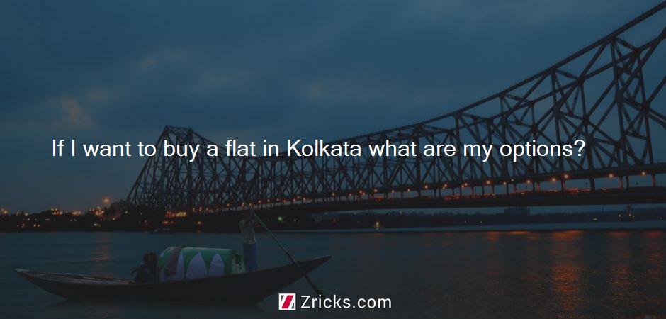 If I want to buy a flat in Kolkata what are my options?