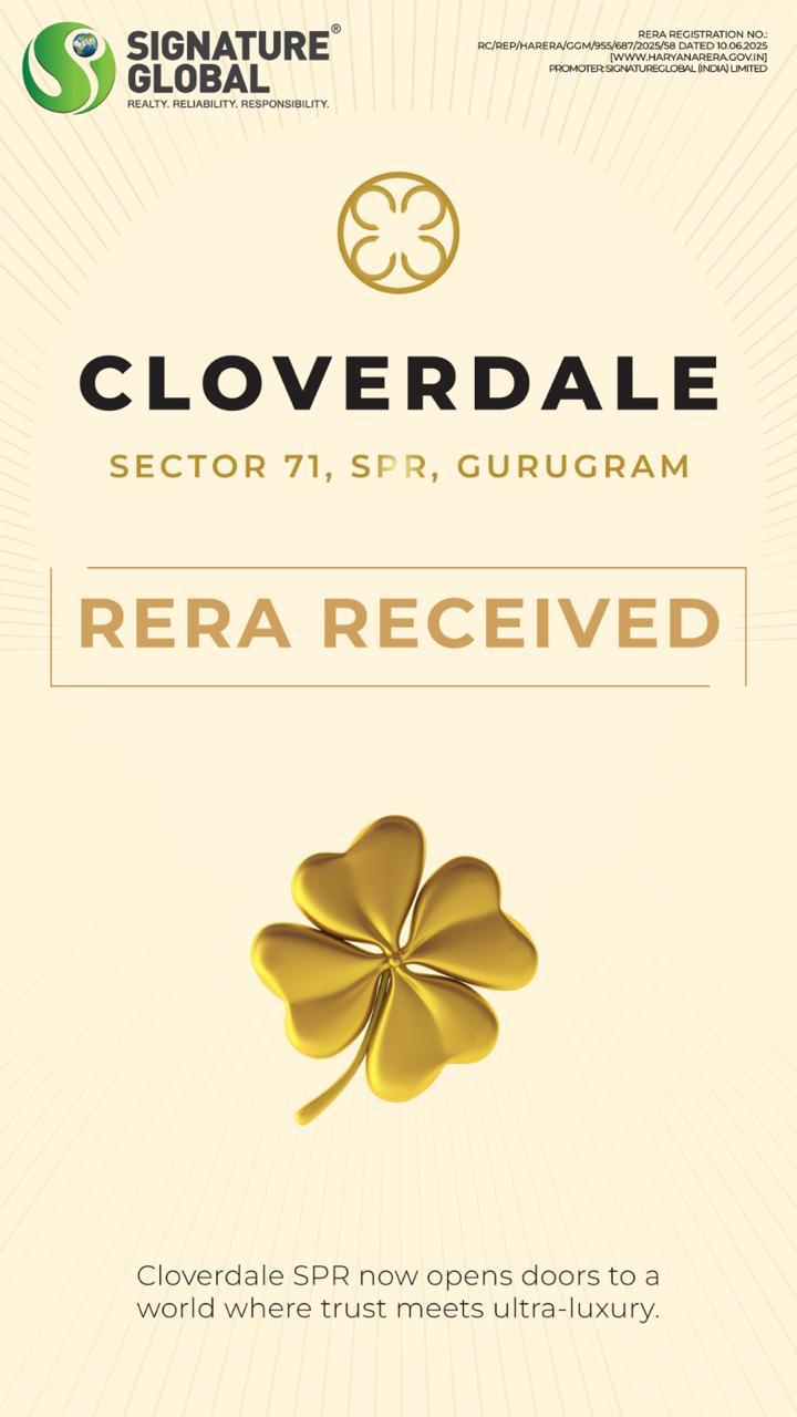 Explore Luxury Living at Cloverdale, Sector 71, Gurugram Update