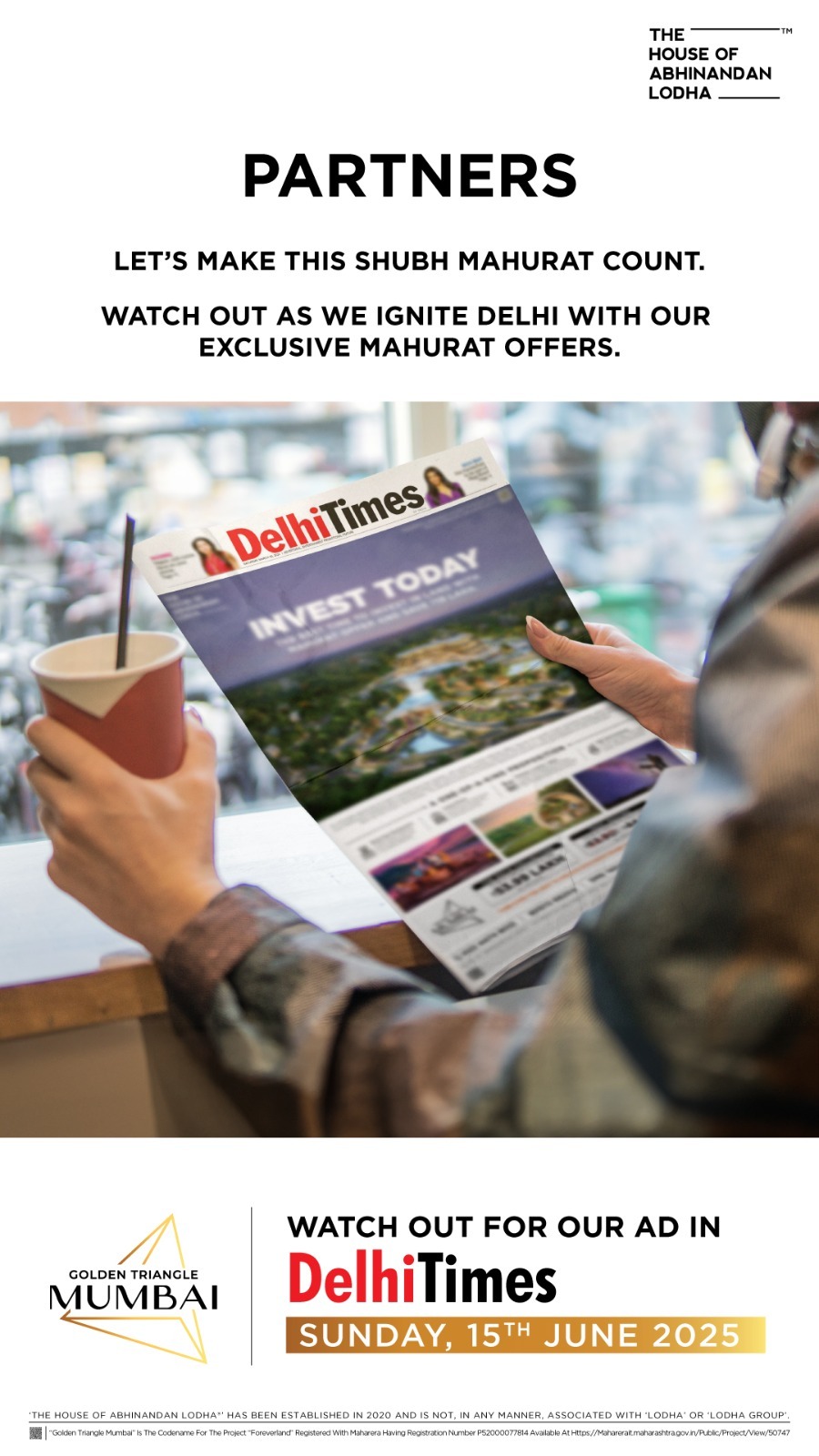 Exclusive Mahurat Offers by The House of Abhinandan Lodha, Golden Triangle Mumbai, 15th June 2025 Update