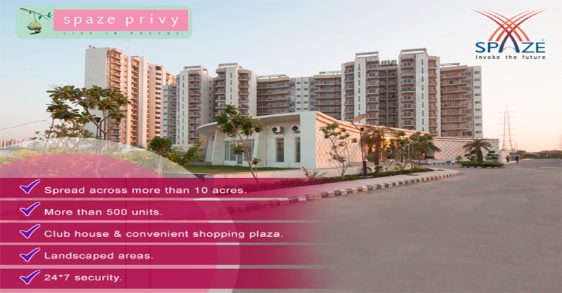 Live a life with full of  joy at Spaze Privy in Gurgaon Update