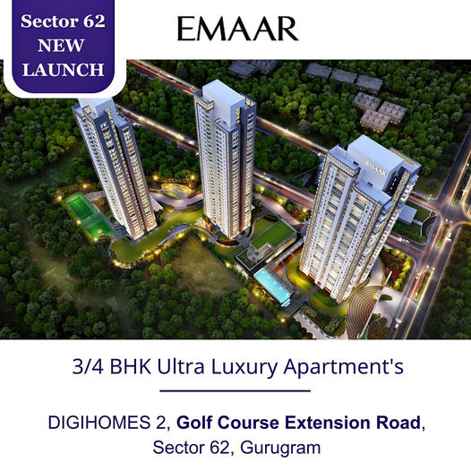 Emaar DigiHomes 2: The Epitome of Ultra Luxury Living in Sector 62, Gurugram Update