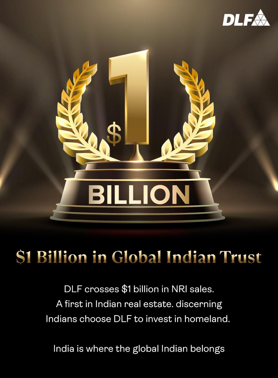 DLF Achieves $1 Billion in NRI Sales, Invest in the Future of Indian Real Estate Update