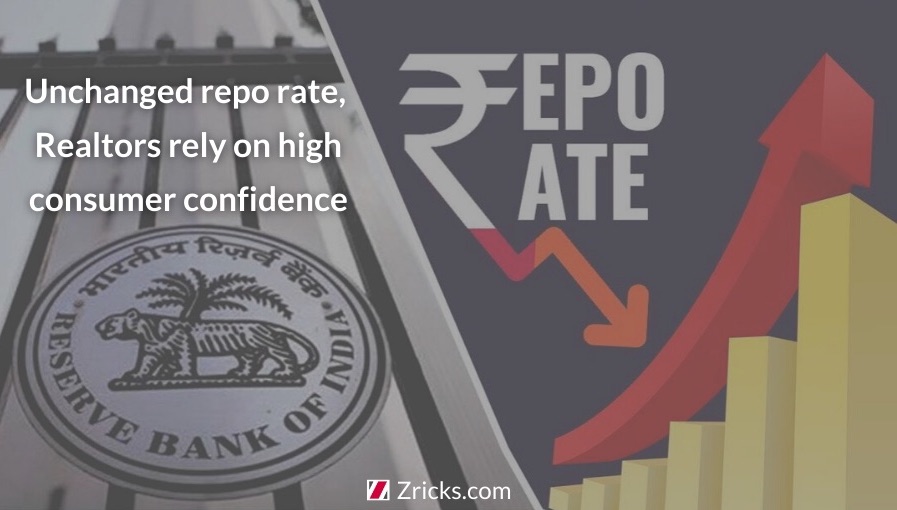 Unchanged repo rate, Realtors rely on high consumer confidence Update