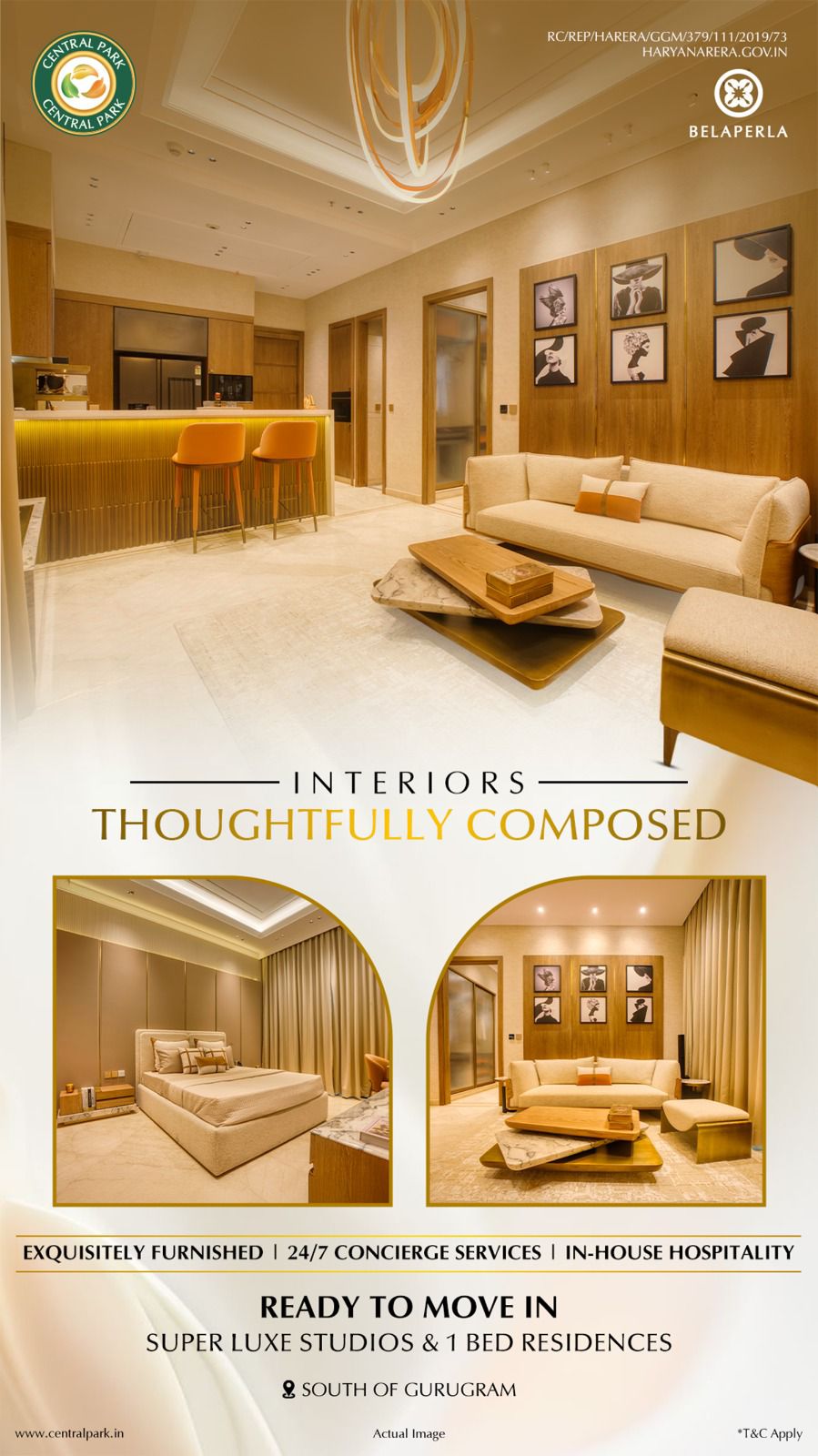 Experience Luxurious Living at Central Park South of Gurugram Update