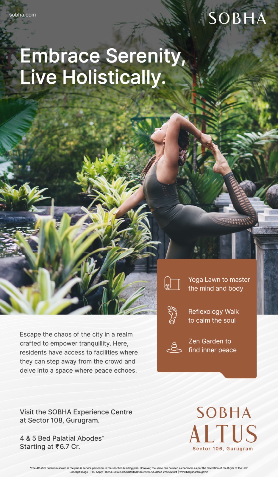 Discover Serenity with Sobha Altus in Gurugram, Starting at ₹ 6.7 Cr Update