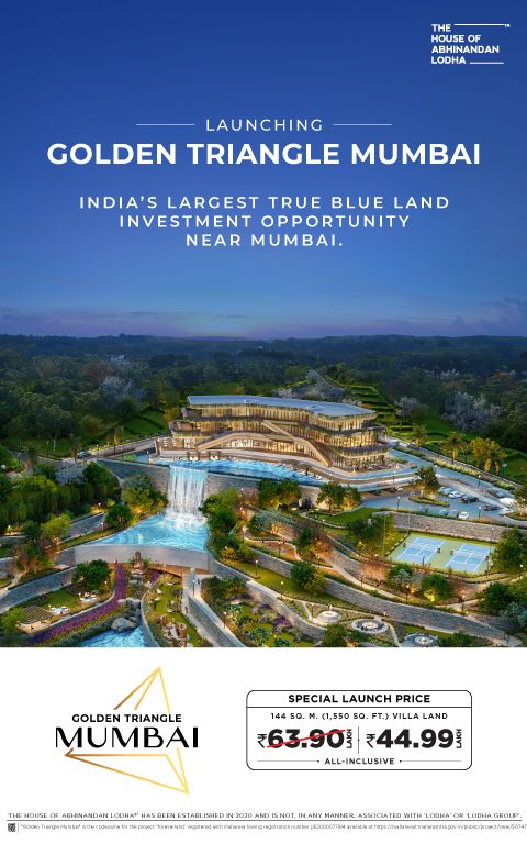Invest in Golden Triangle Mumbai, Starting at ₹44.99 L, The House of Abhinandan Lodha Update