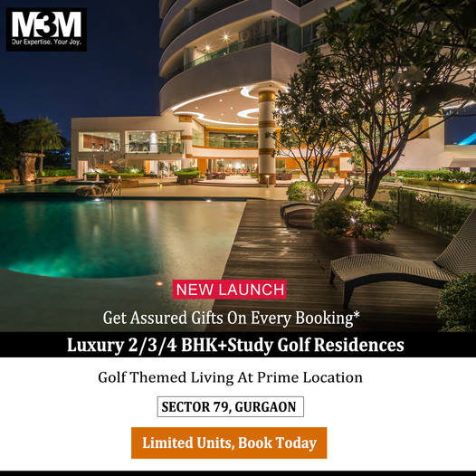 M3M's Latest Gem: Exclusive Golf-Themed Residences in Sector 79, Gurgaon Update