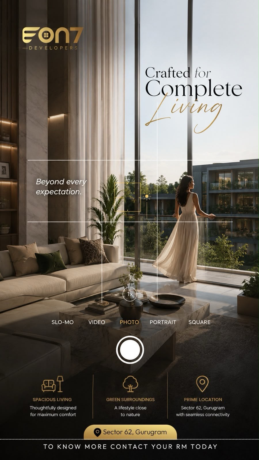 Discover Eon7's Prime Living in Gurugram || Live Beyond Expectations at Eon7 Developers || Experience Complete Living in Sector 62 Update