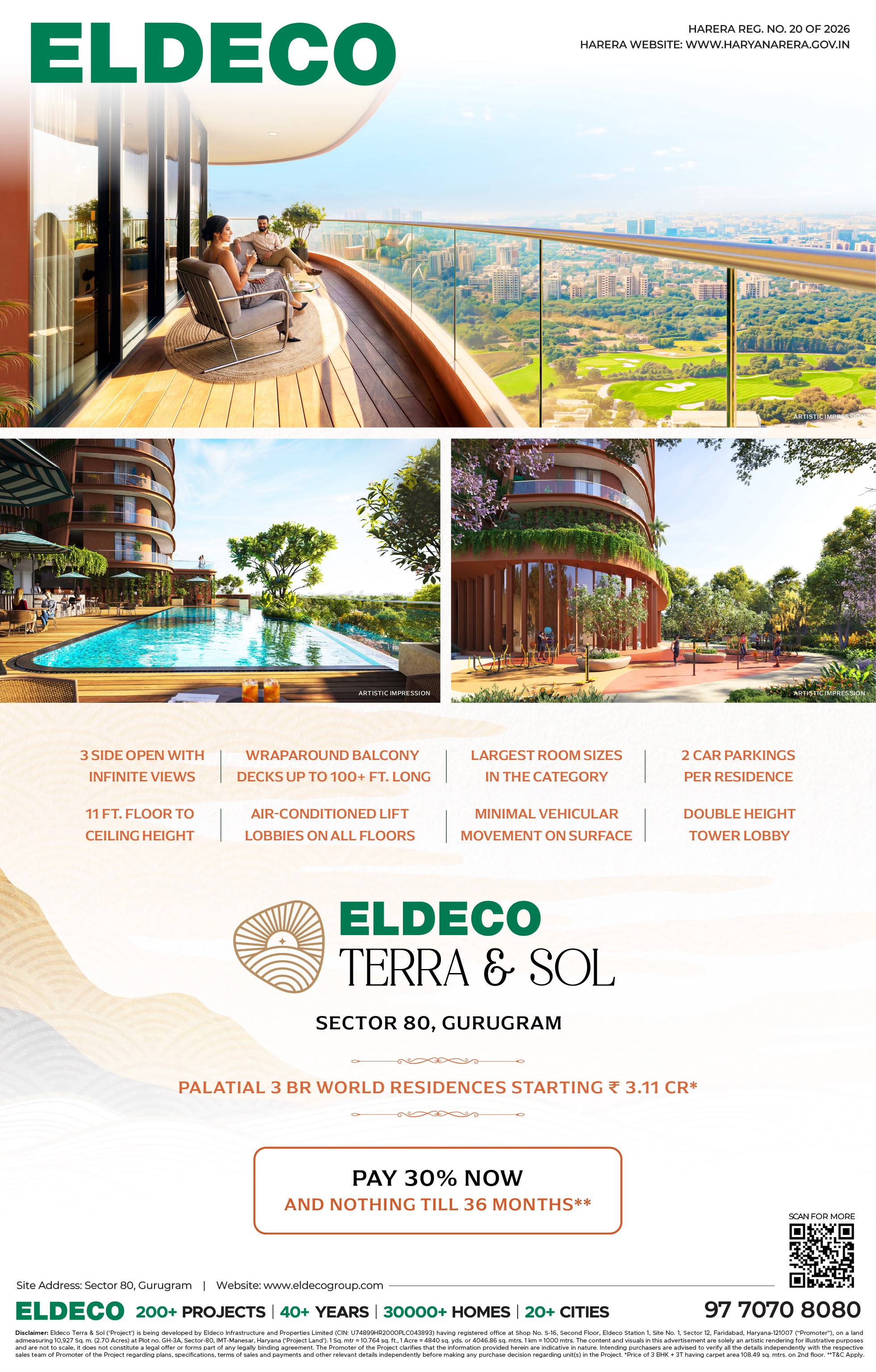 Exclusive Payment Plan for Eldeco Terra & Sol || Invest Smart with Eldeco Terra & Sol || Secure Your Dream Home at Eldeco Terra & Sol Update
