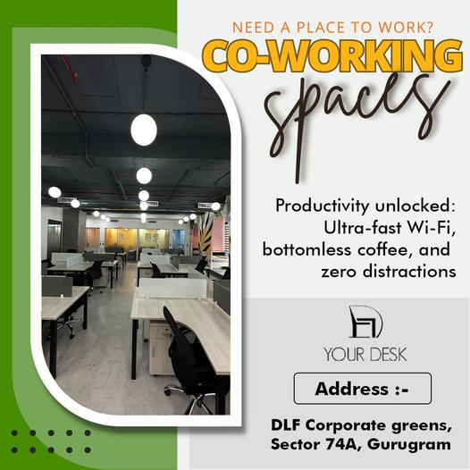 DLF Corporate Greens Unveils Your Desk: The Ultimate Co-Working Space in Sector 74A, Gurugram photo 1