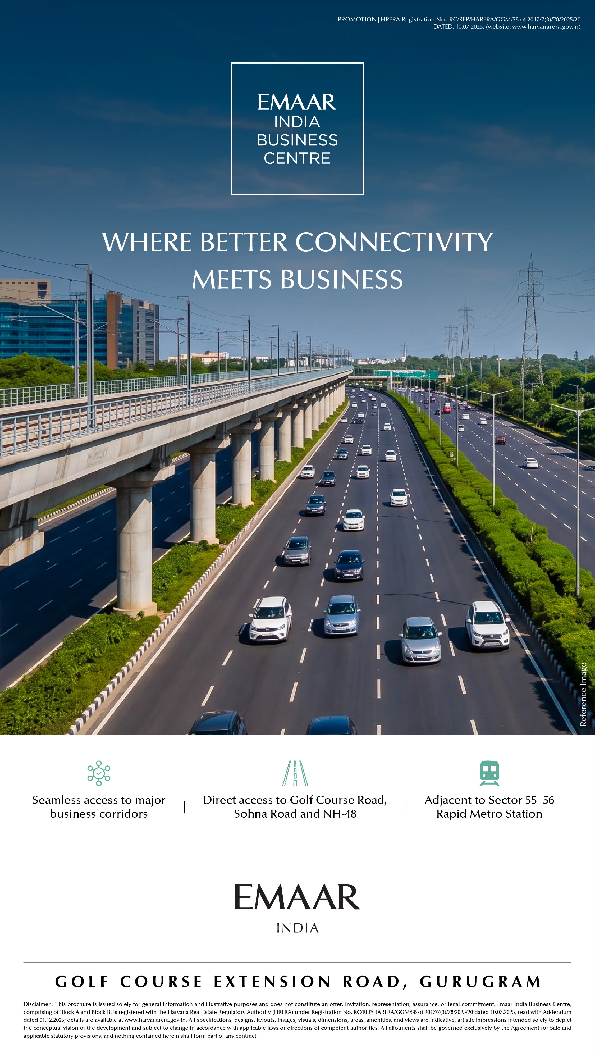 Explore Emaar India Business Centre || Business Connectivity Redefined || Prime Location in Gurugram