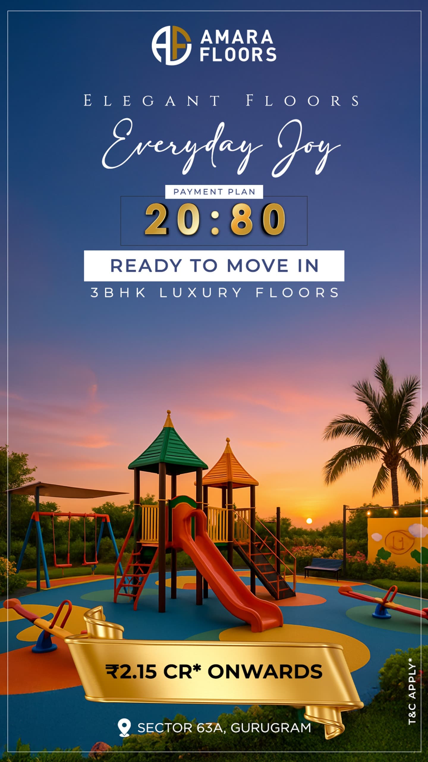Explore Luxury Living at Amara Floors, Sector 63A, Gurugram Starting at ₹2.15 Cr Update