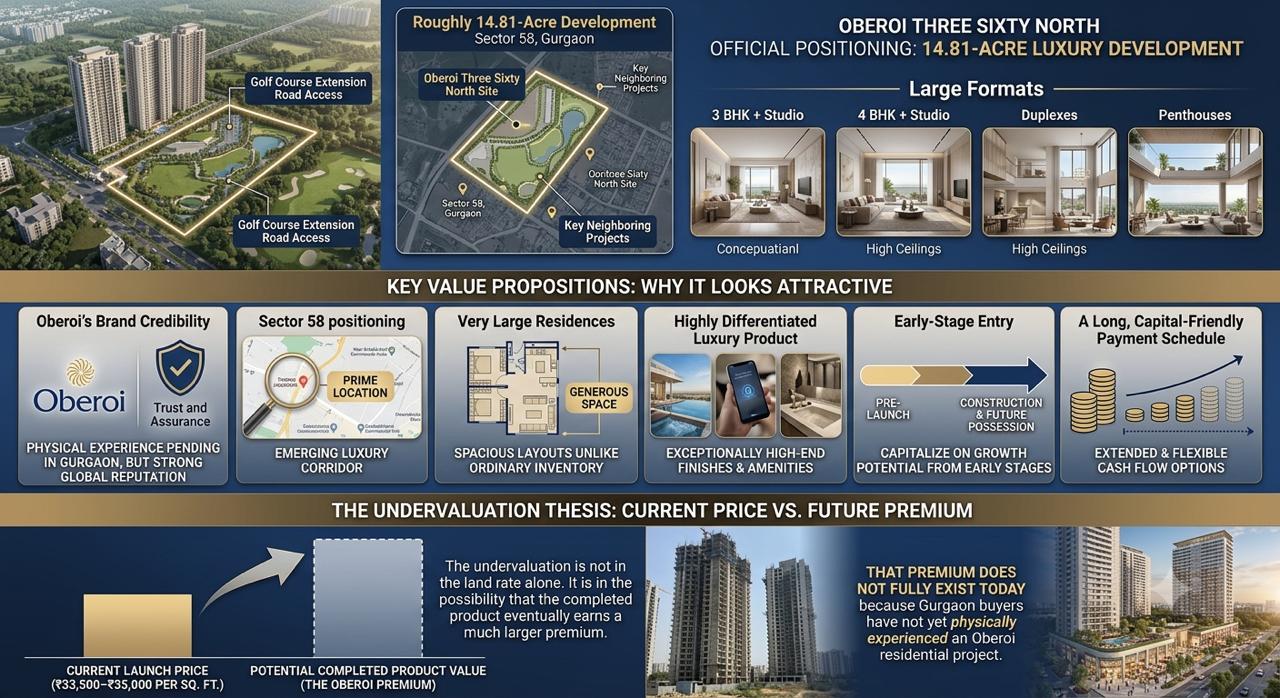 Explore Oberoi Three Sixty North Luxury Living in Gurgaon || Discover Generous Spaces and Flexible Payment Plans || Invest Early in Gurgaon’s Emerging Luxury Corridor Update