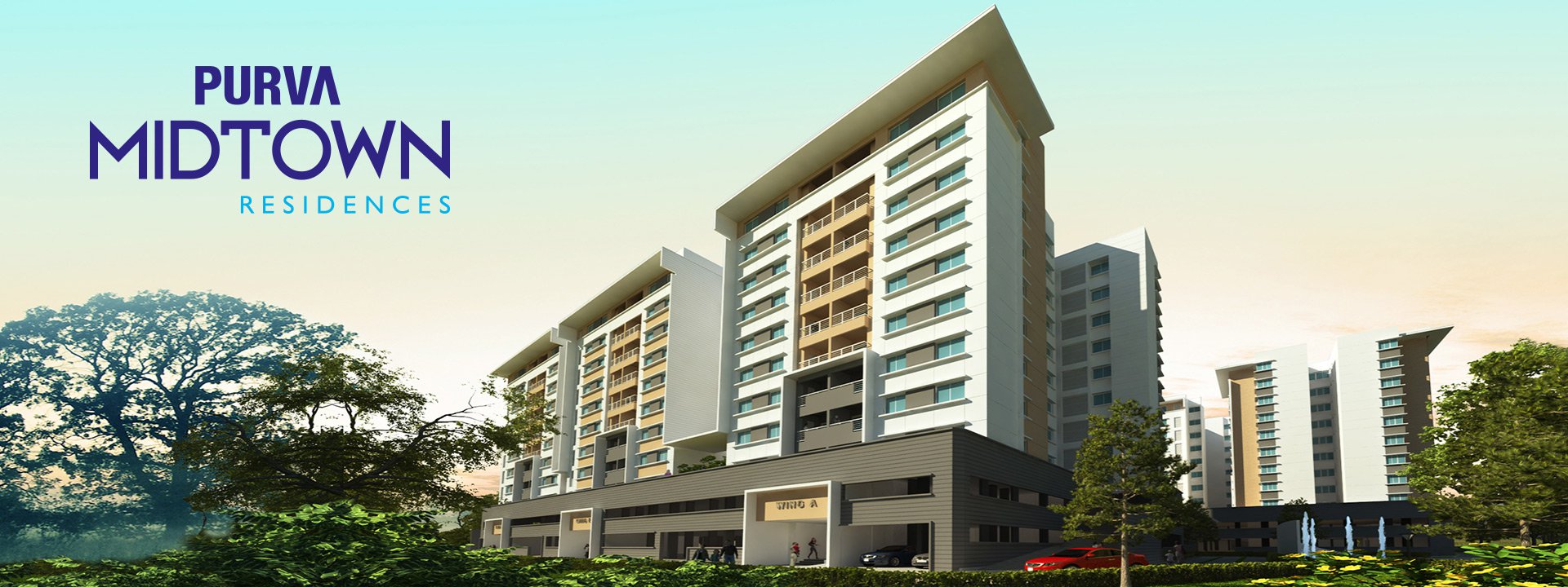 With Purva Midtown Residences live in  the heart of the city with all the modern-day luxuries Update