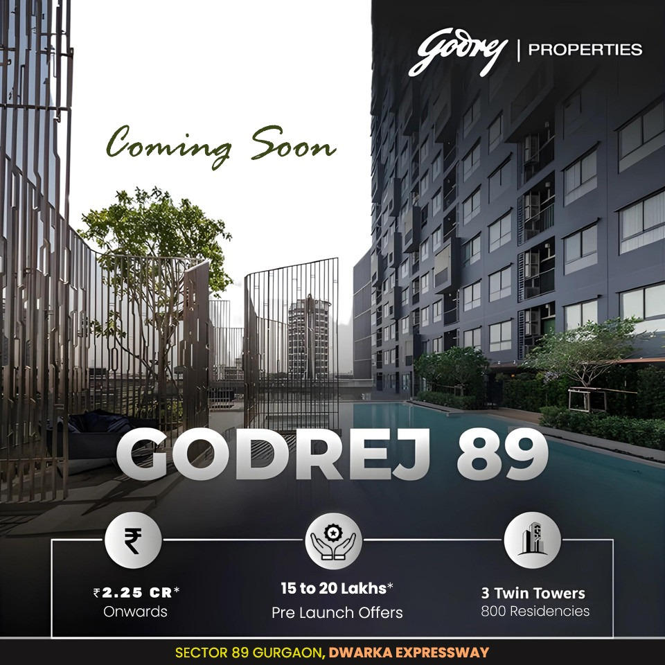 Anticipate the Extraordinary: Godrej 89 - A Pioneering Residential Project at Sector 89, Dwarka Expressway Update