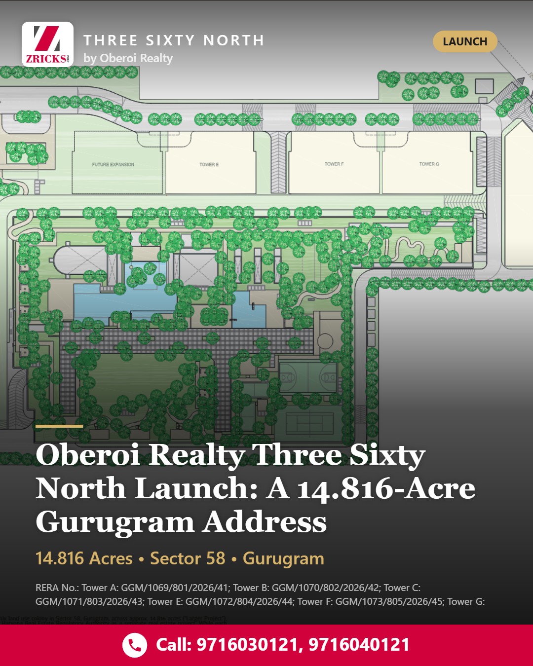 Oberoi Realty Three Sixty North Launch: A 14.816-Acre Gurugram Address Update