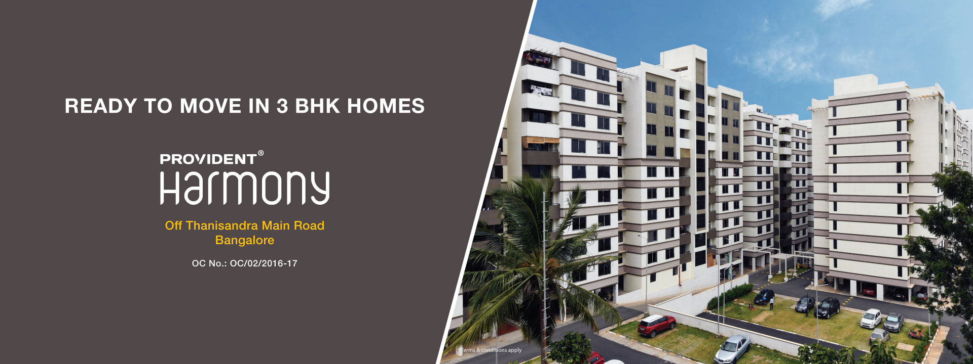 Book ready to move in 3 BHK homes at Provident Harmony in Bangalore Update