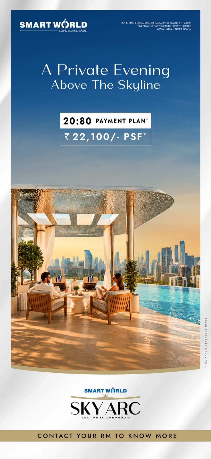 Experience Luxury Living with Smart World SkyArc || Secure Your Home with Flexible Payment Plans || Discover Premium Living Spaces