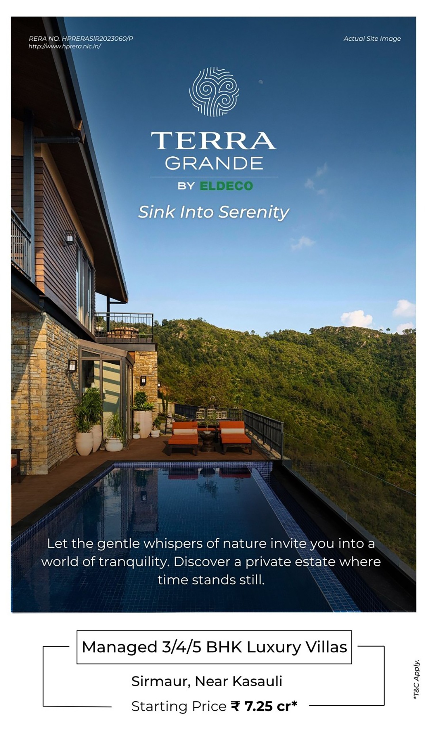 Discover Luxury in Sirmaur at Terra Grande by Eldeco, Prices from ₹ 7.25 Cr Update