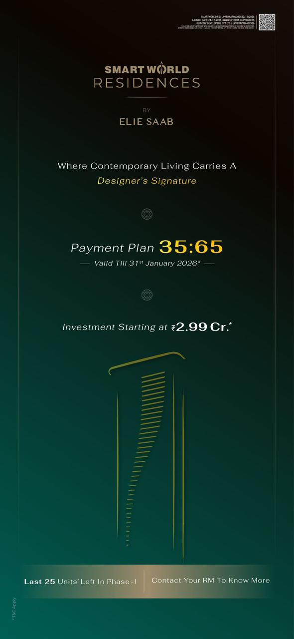 Own a Masterpiece at Elie Saab Residences Noida, Limited-time Offer, Prices from ₹8.54 Cr Update