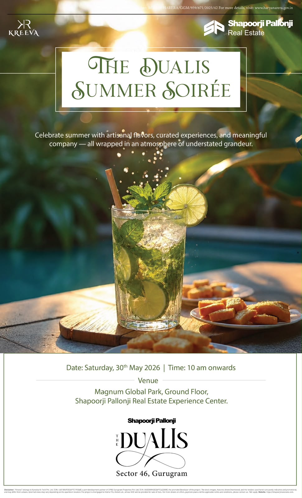 Join The Dualis Summer Soirée || Celebrate with Shapoorji Pallonji || Experience The Dualis in Gurugram Update