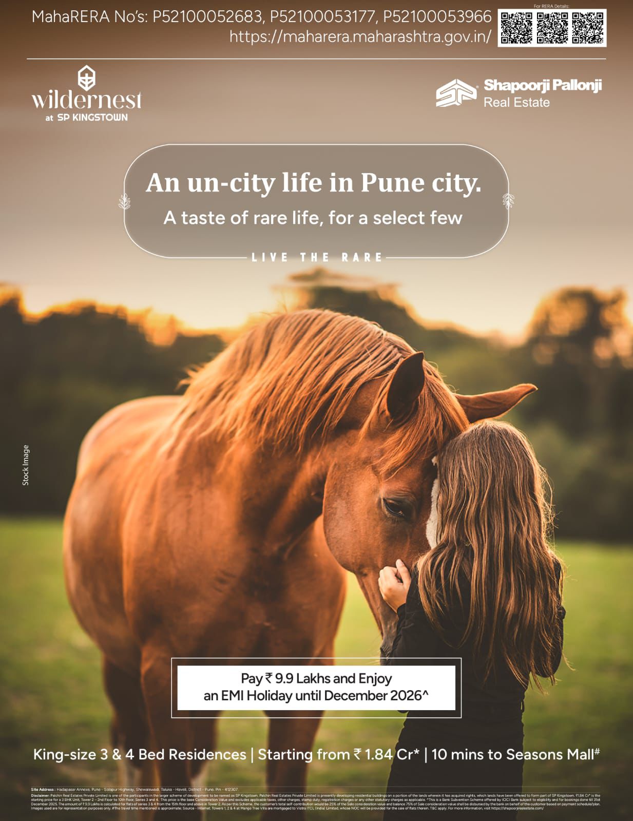 Discover Un-City Living at Wilderness, SP Kingstown, Pune - Luxury from ₹1.84 Cr Update