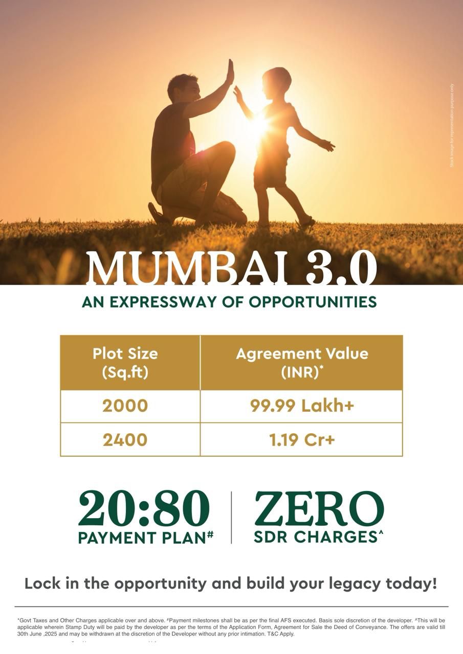 Discover Mumbai 3.0 Opportunities, Starting from 99.99 Lakh+ Update