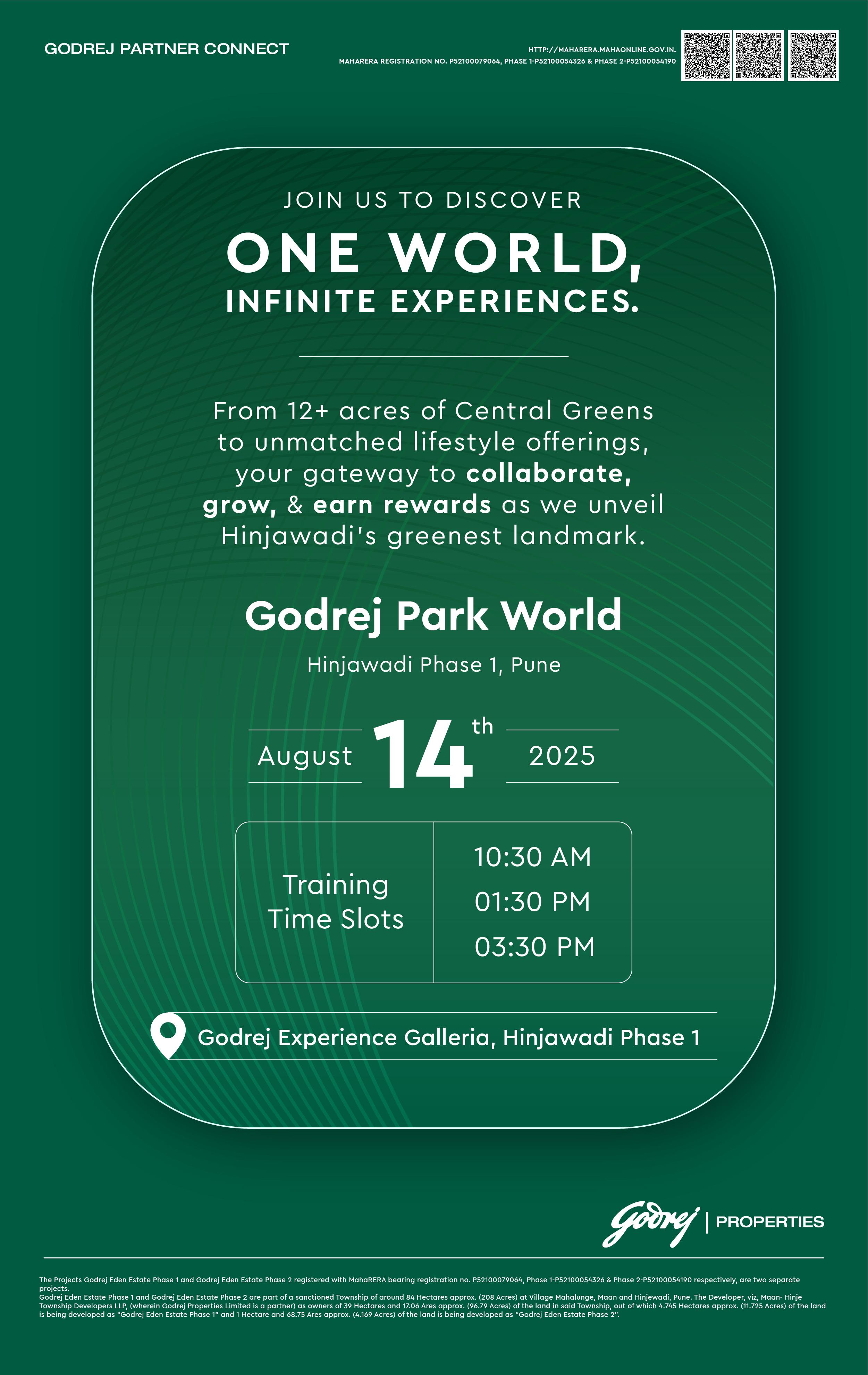 Discover Godrej Park World, Hinjawadi Phase 1, Pune - Launching August 14th, 2025 Update