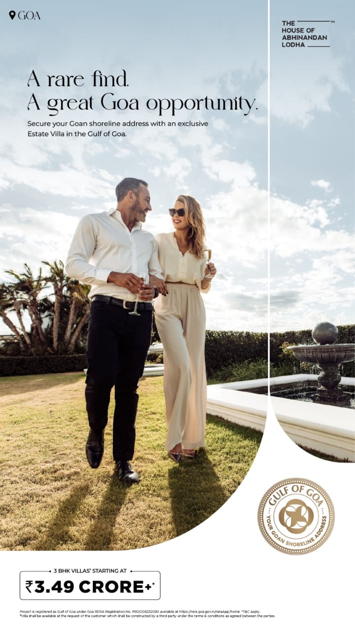 Secure Your Dream Villa in Goa - Starting at ₹3.49 Crore, The House of Abhinandan Lodha, Gulf of Goa Update