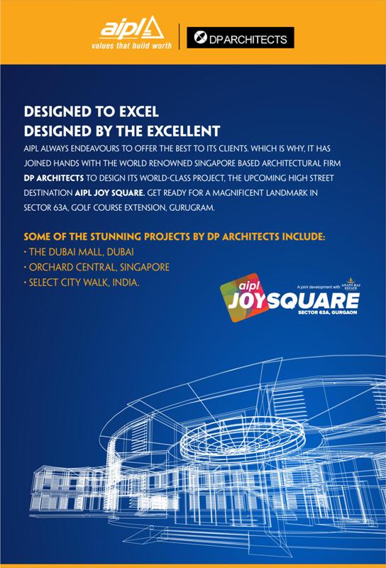 Get ready for the launch of the newest project AIPL Joy Square in Gurgaon Update