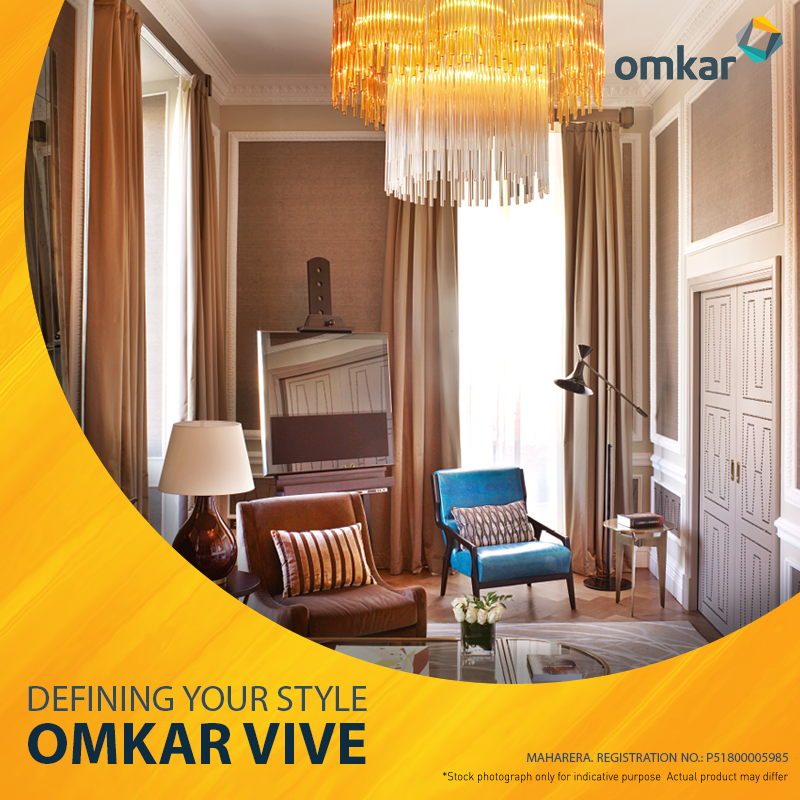 Leave your guests struck by the classy style statement of your home at Omkar Vive, Mumbai Update