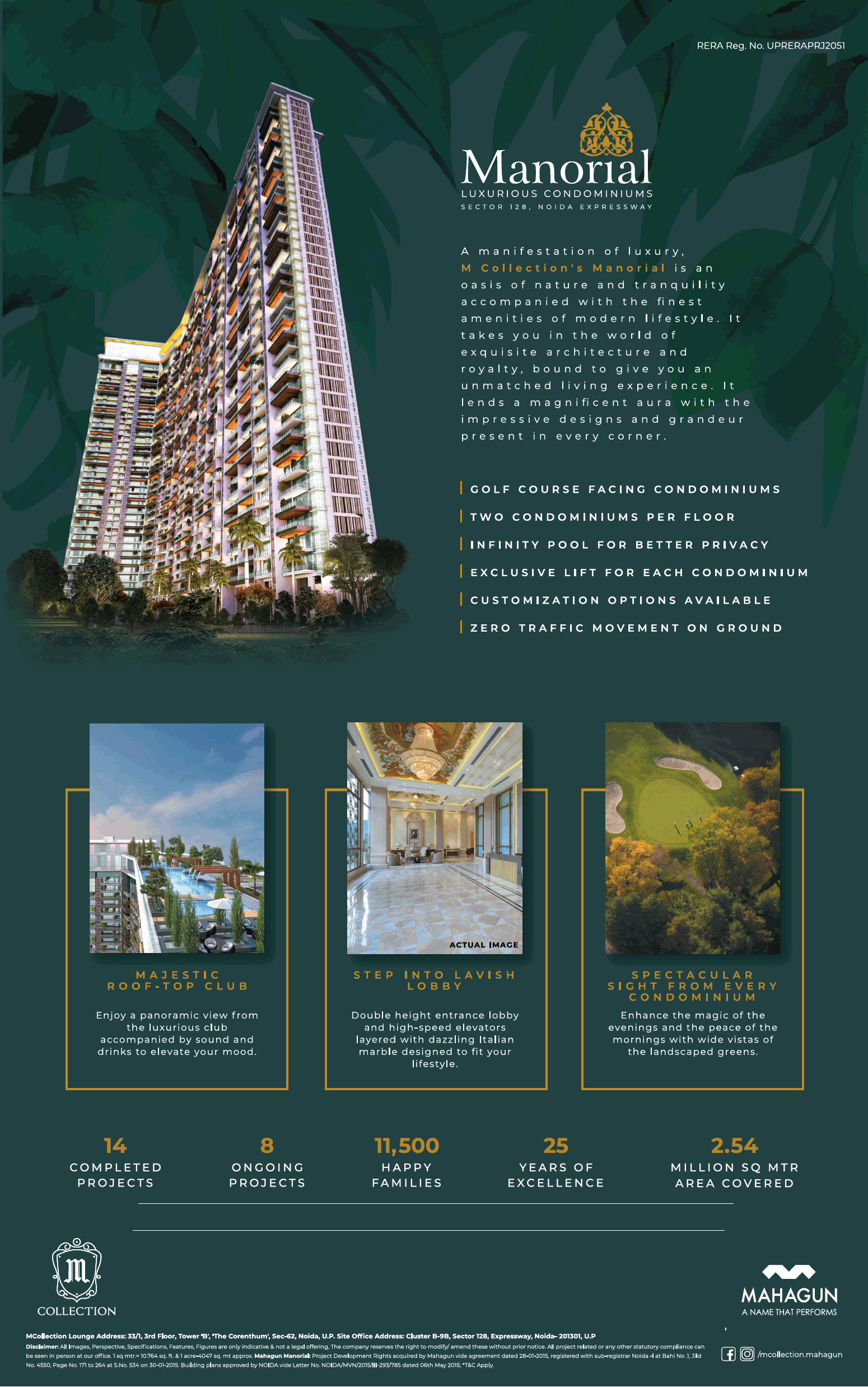 Majestic roof top club at Mahagun Manorial at Noida Update