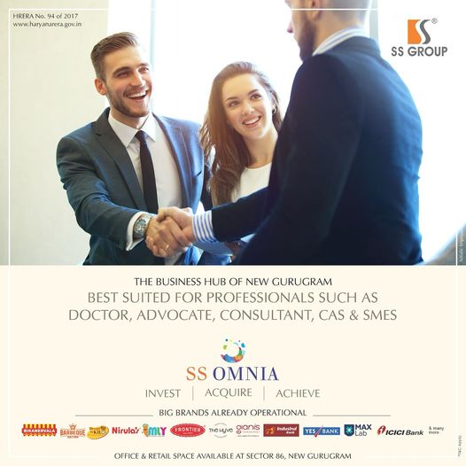 SS Omnia: The Premier Business Hub in New Gurugram for Professionals and SMEs Update