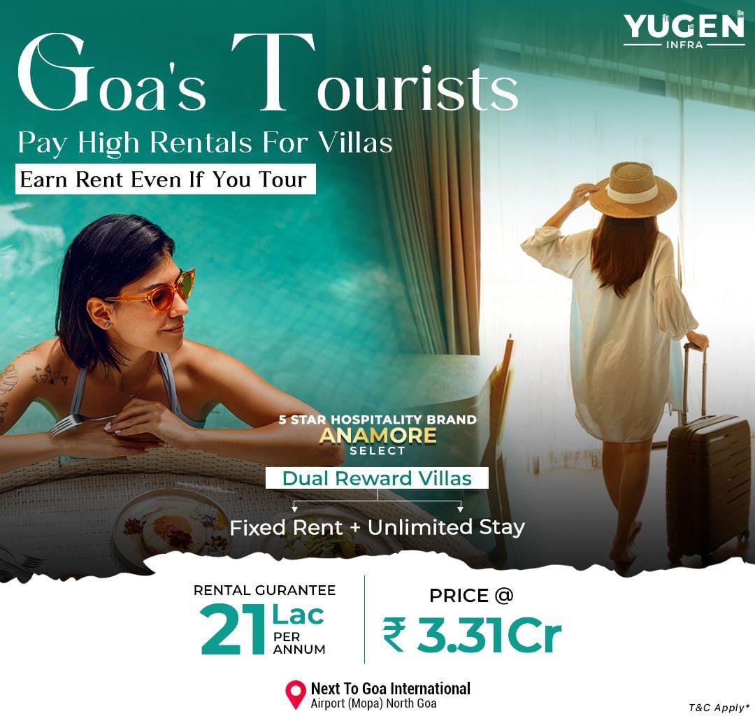 Invest in Luxury Villas in Goa: Starting at ₹3.31Cr by Yugen Infra Update