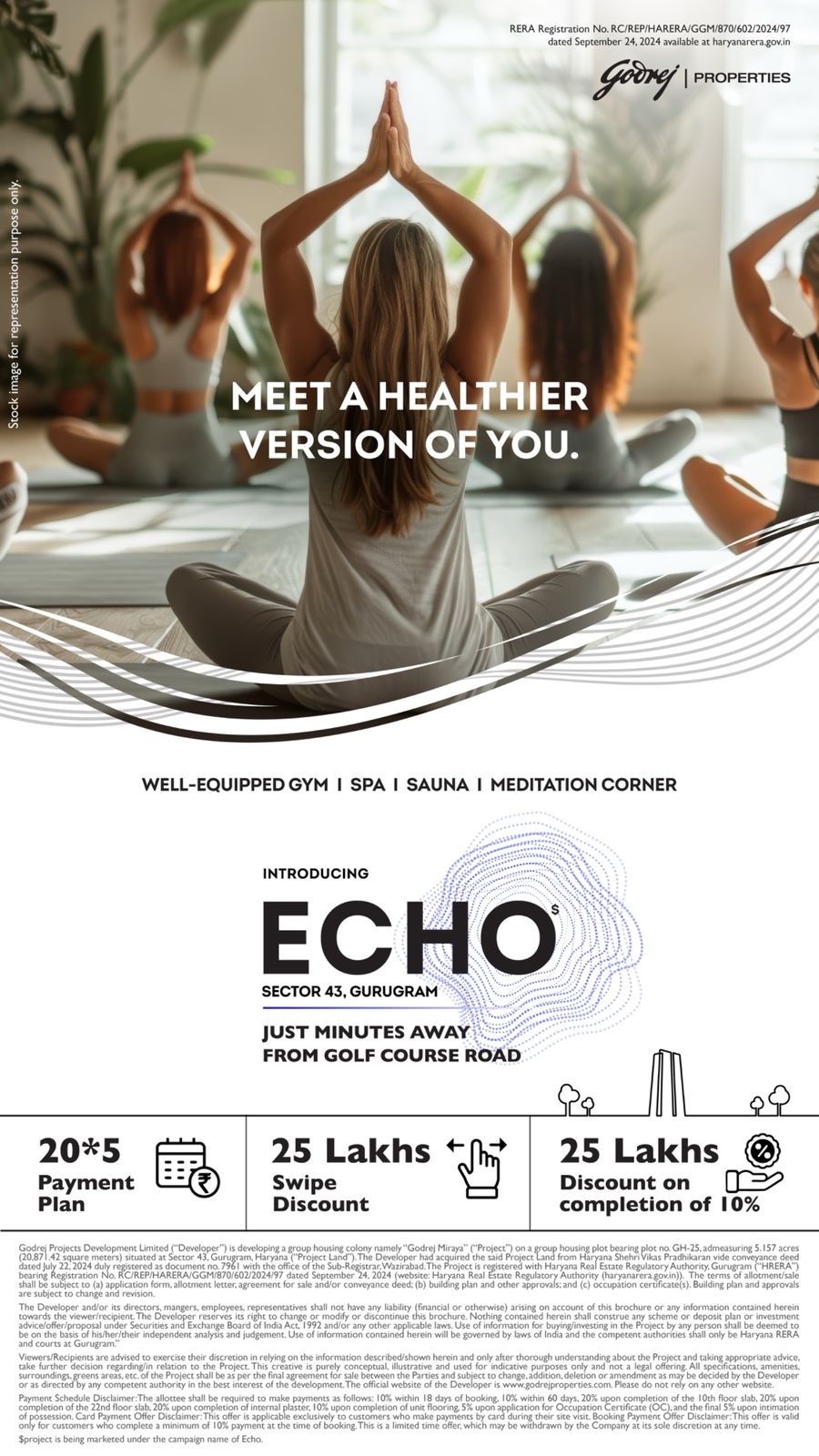 Discover Luxury Living at Echo, Sector 43, Gurugram from Godrej Properties Update