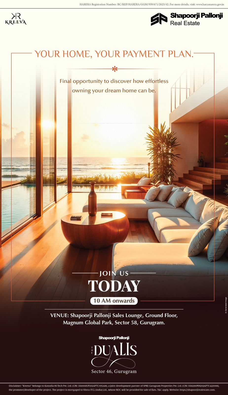 Join Us at The Dualis Today || Discover Effortless Home Ownership || Visit Shapoorji Pallonji Sales Lounge Update