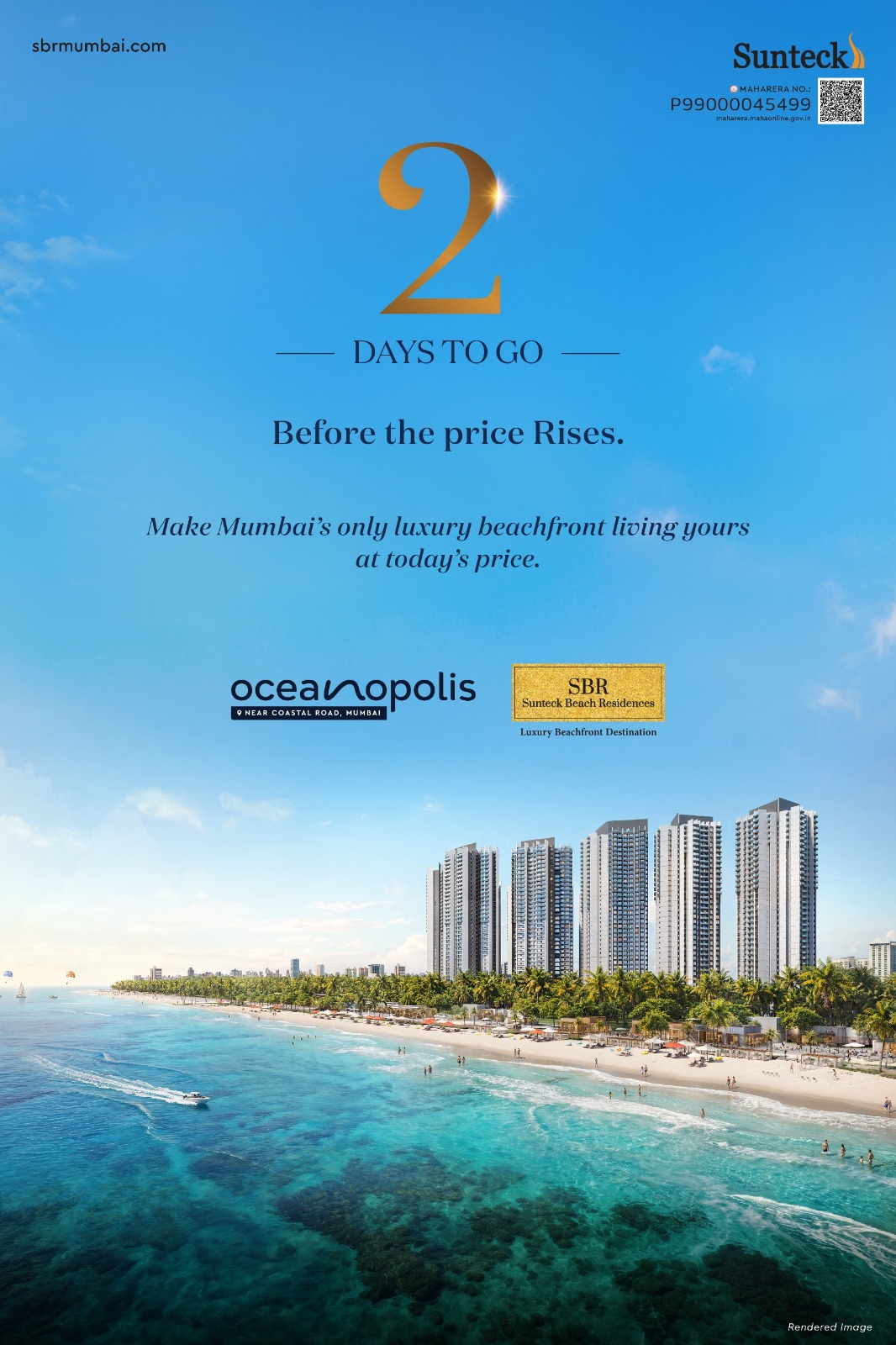 Secure Your Beachfront Dream Now || Just 2 Days Before Price Hike || Grab Oceanopolis at Today's Rate Update