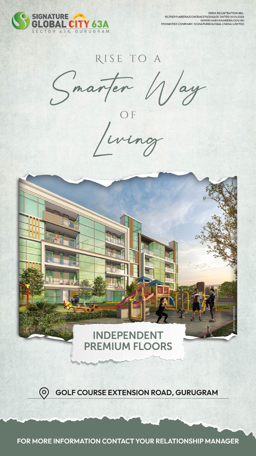 Discover Modern Living with Signature Global City 63A, Gurugram Update