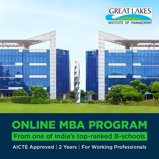 Advance Your Career with Great Lakes Institute of Management's Online MBA Program photo 1