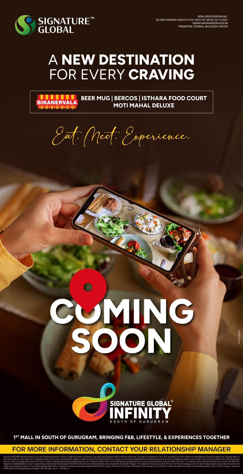 Discover New Cravings at Signature Global Infinity || Explore Culinary Delights at Gurugram's First Mall || Coming Soon: Signature Global Infinity South of Gurugram Update