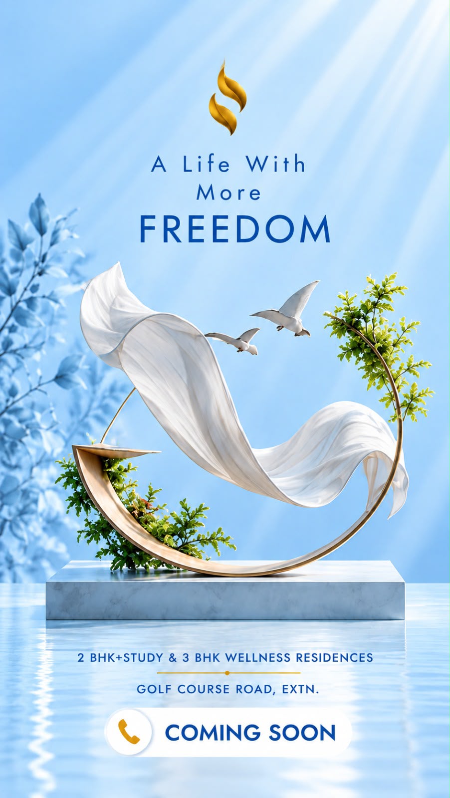 Discover Wellness Living || Experience Freedom Soon || 2 & 3 BHK Coming Soon Update
