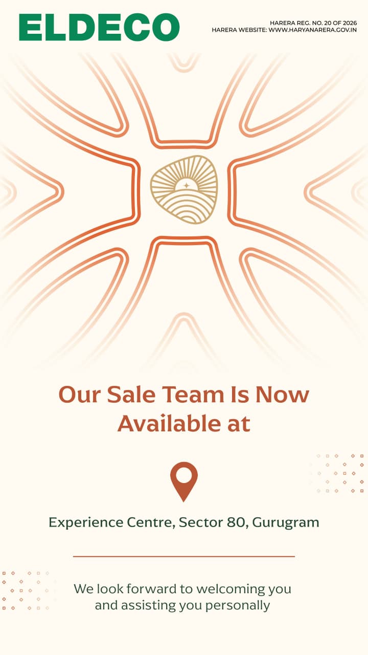 Visit Our New Experience Centre || Meet Our Sales Team in Gurugram || Eldeco Sales Team Available Now Update