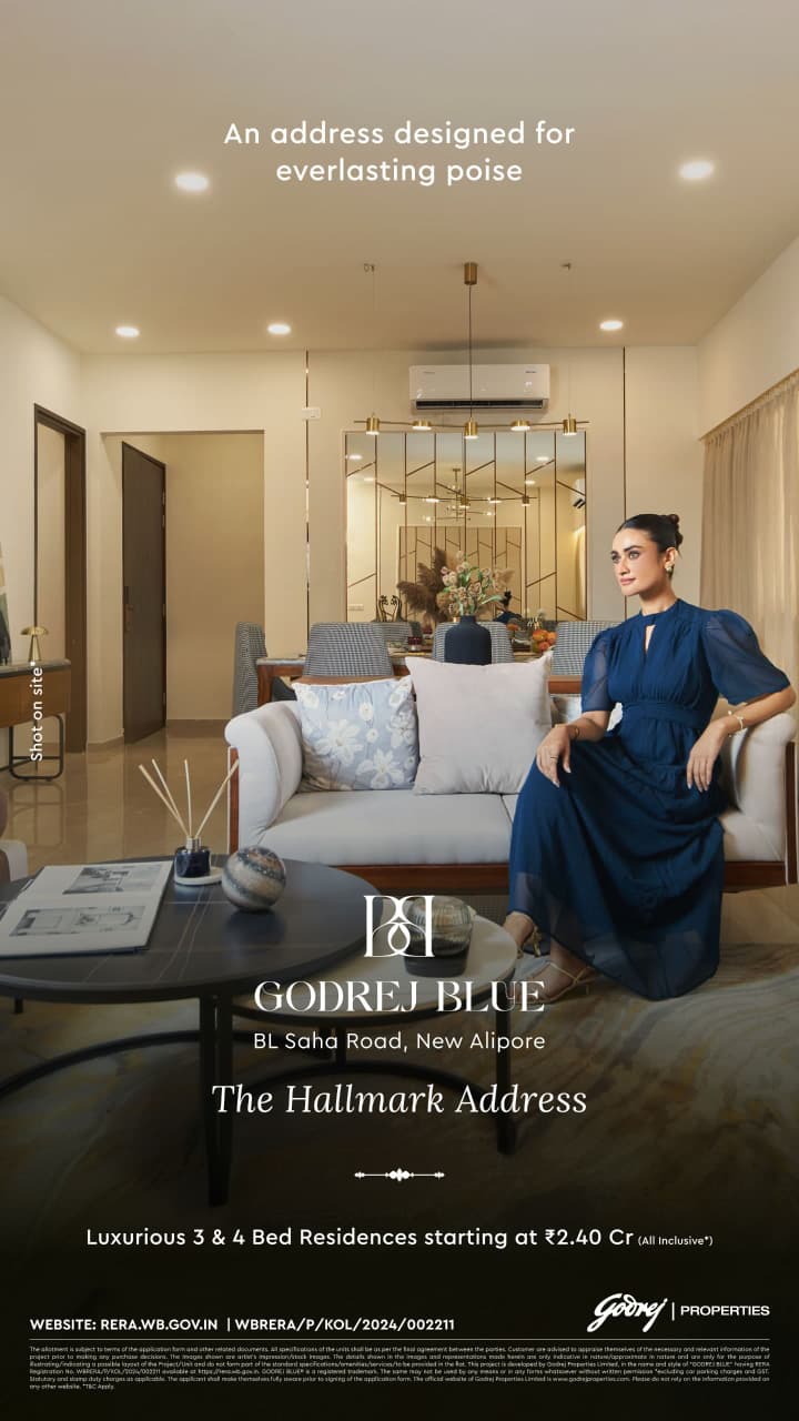 Discover Luxury Living at Godrej Blue, BL Saha Road, New Alipore, Starting ₹2.40 Cr Update