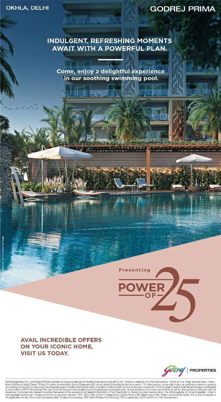 Indulge in Luxury at Godrej Prima Okhla, Delhi Update