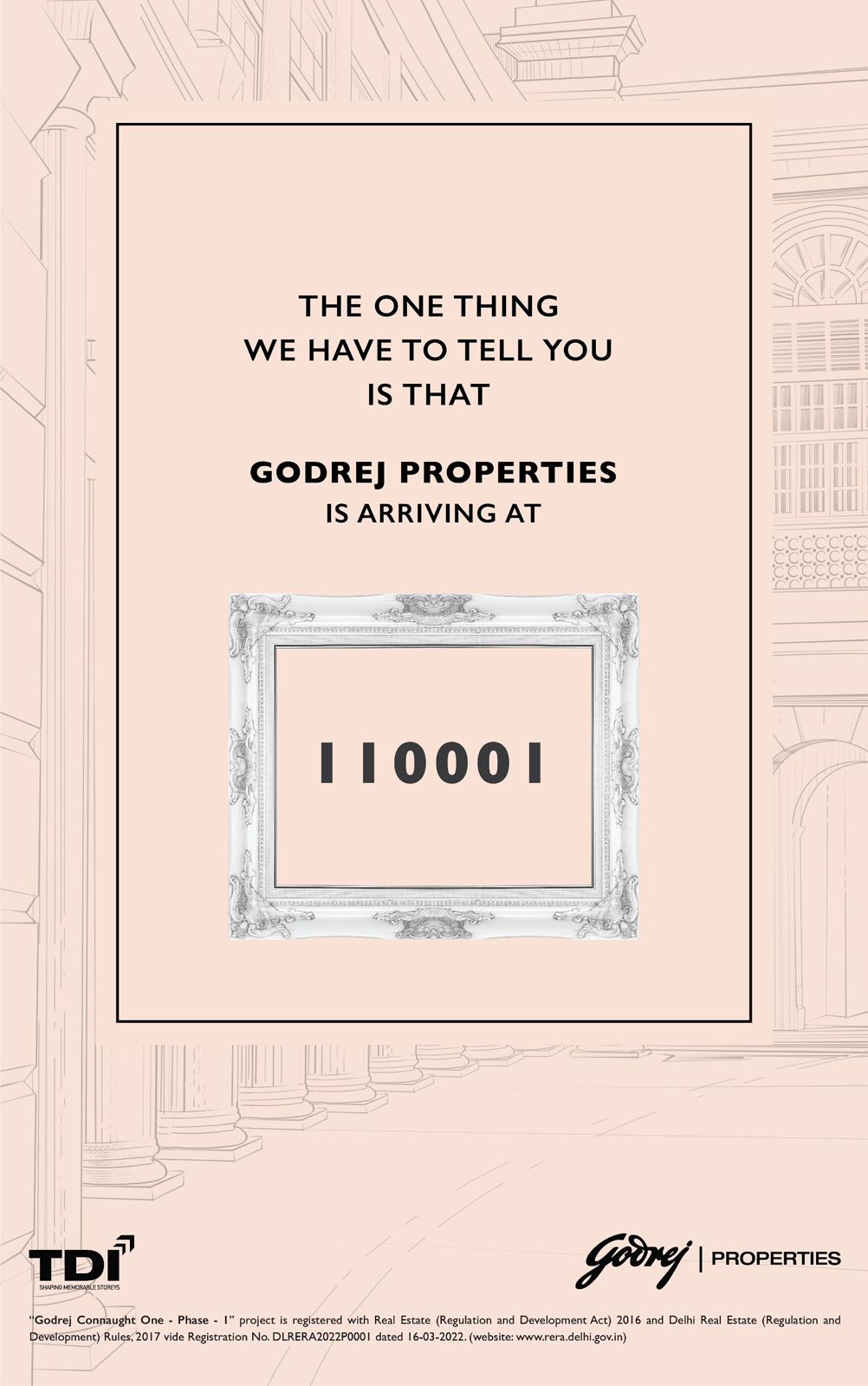 Luxury Living by Godrej Properties in Connaught Place, Delhi - Stay Tuned! Update