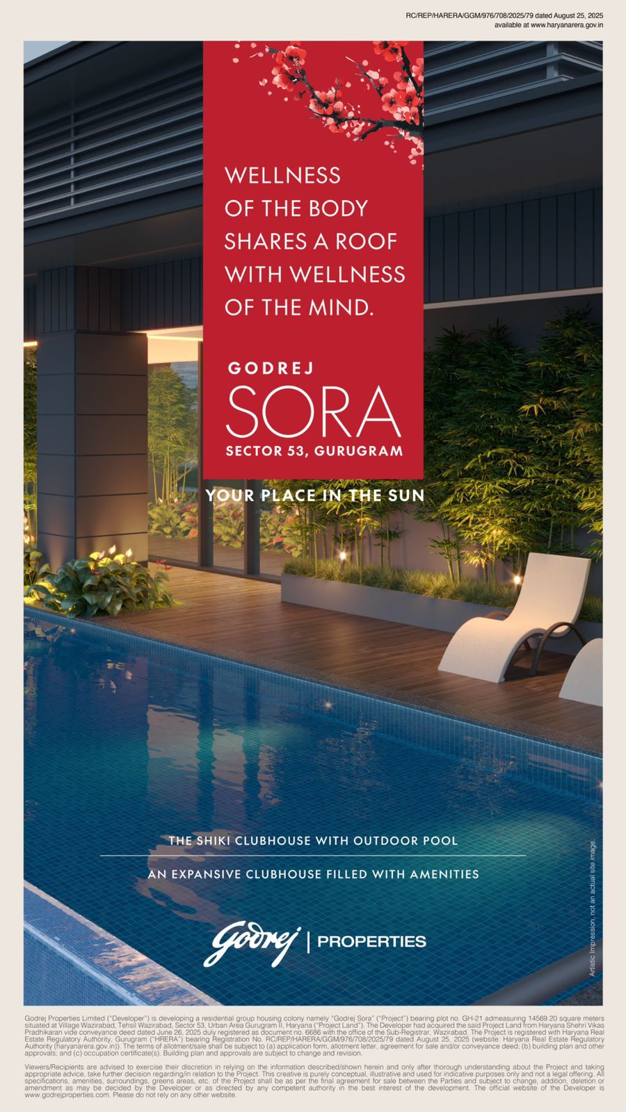 Discover Tranquility at Godrej Sora, Sector 53, Gurugram – Enquire Now! Update